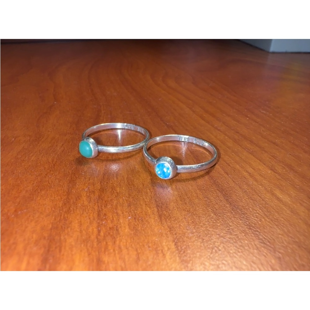 Sterling Silver Stackable Rings - image 3